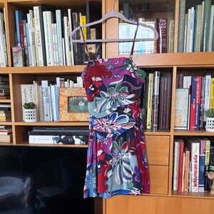 Anthropologie Floral Multicolor Dress